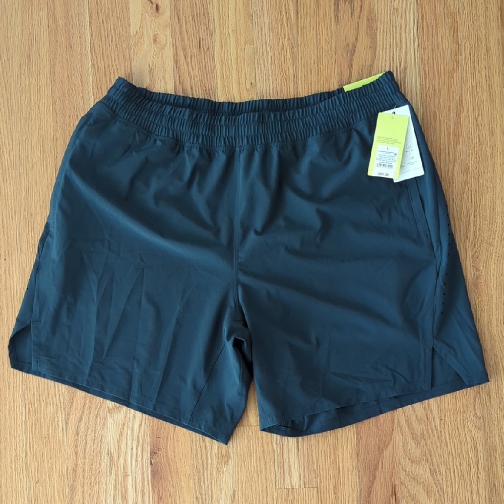 NWT Men's Navy All In Motion Run 7" Athletic Shorts